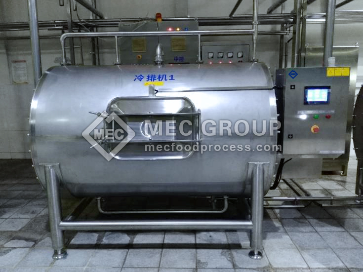 Quark cheese whey discharge machine