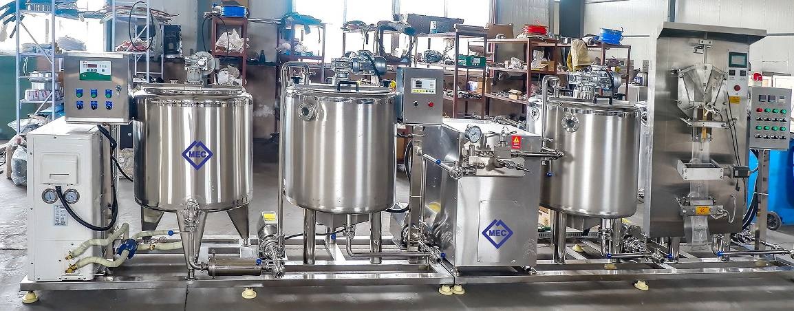 Pasteurized Milk Processing Line En Batch